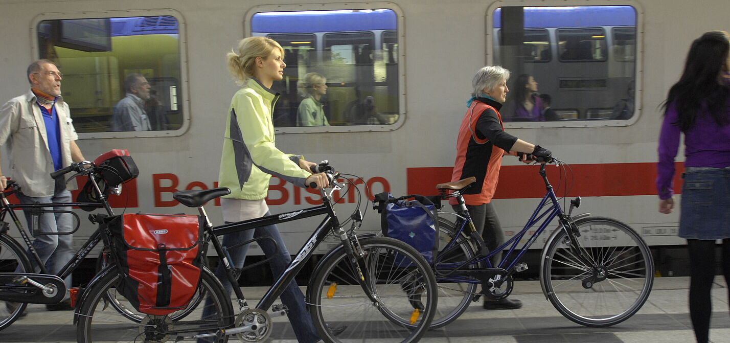 Fahrradmitnahme in der Bahn Fahrradmitnahme in der Bahn
